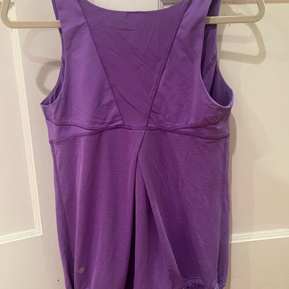 Lululemon Purple Run Tame Me Tank